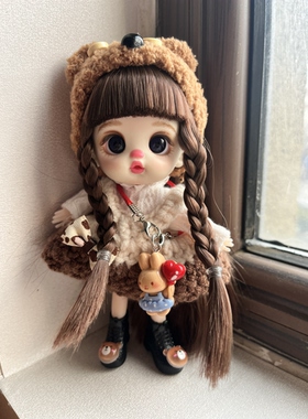 萝莉芬ob11娃娃钥匙包包手机壳挂件女生车载玩偶公仔礼盒生节日