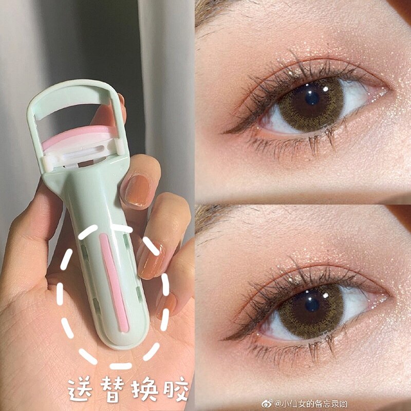 夹出太阳花！玛莉安按压式睫毛夹女卷翘持久不夹眼皮玛丽安便携