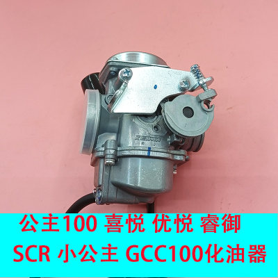 适用本小公主100 GCC100喜悦优悦WH100T-F-H-G田摩托车化油器