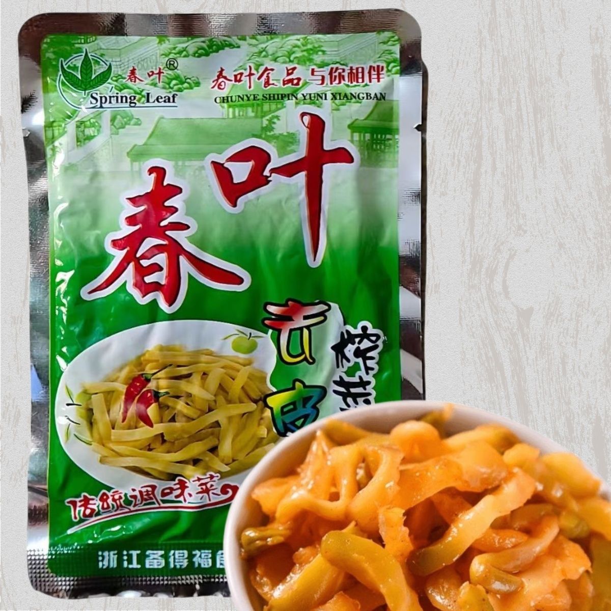 春叶榨菜儿童榨菜丝咸菜70克袋腌制/榨菜/泡菜