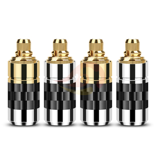 倾音坊混元碳纤品级ie300 ie600 ie900插头 镀金IE300IE900插针