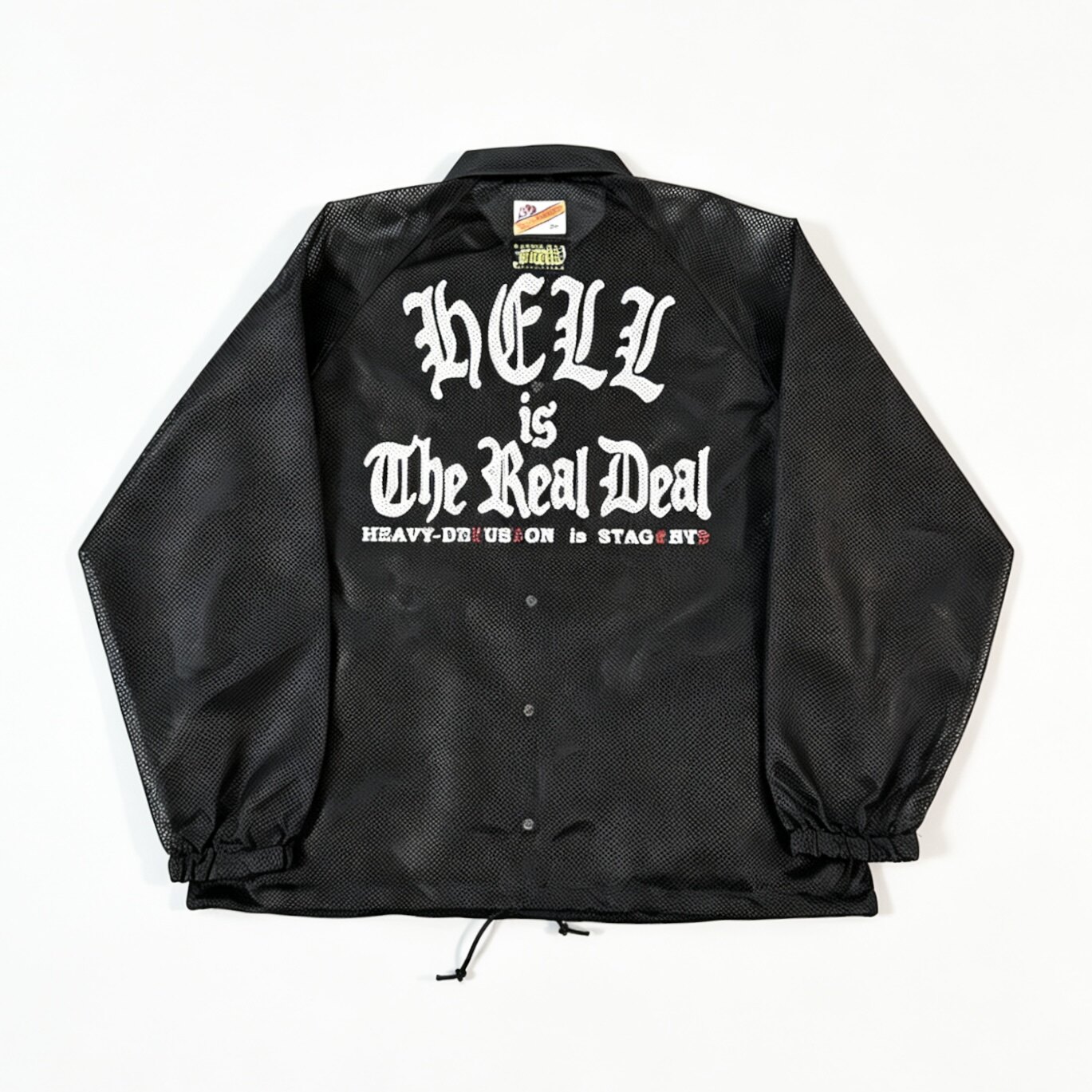 STAGENTS x H-D HELL IS REAL 联名网眼透气防晒机车骑行教练夹克