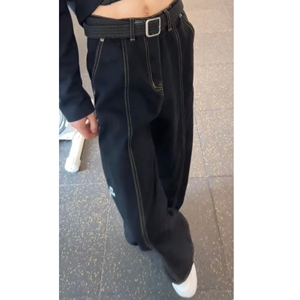 现货 男女宽松牛仔裤8552p40图片