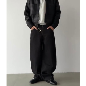 现货 美式金属装饰牛仔裤8044P48，男装牛仔裤，星座517-5