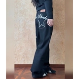 现货男女宽松印花牛仔裤8152p43，男装牛仔裤，星座517-5