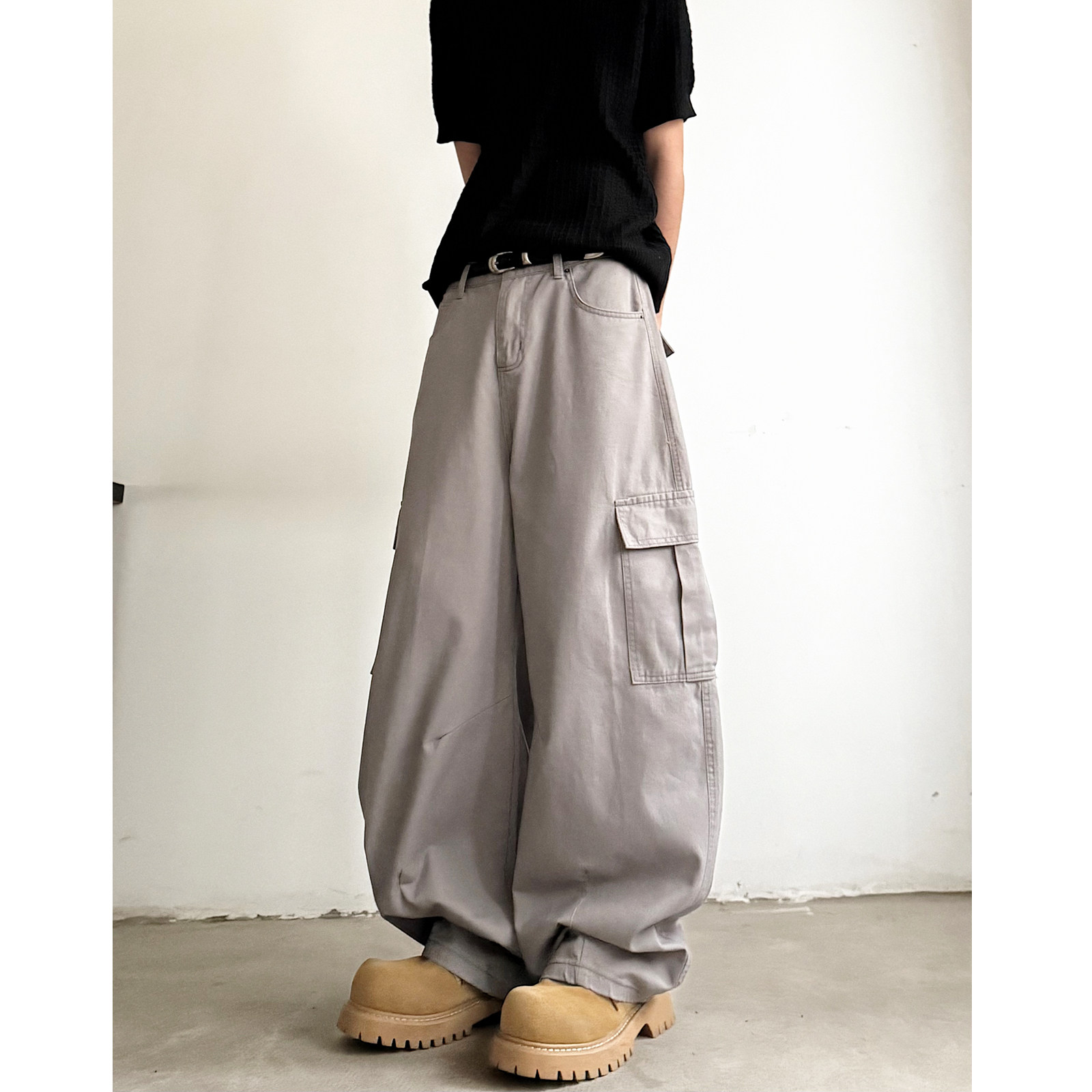 现货100棉男女工装休闲裤宽松8333P55,男装工装外套,星座517-5