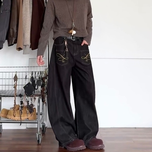 现货 春季男女宽松牛仔裤8534p42，男装牛仔裤，星座517-5