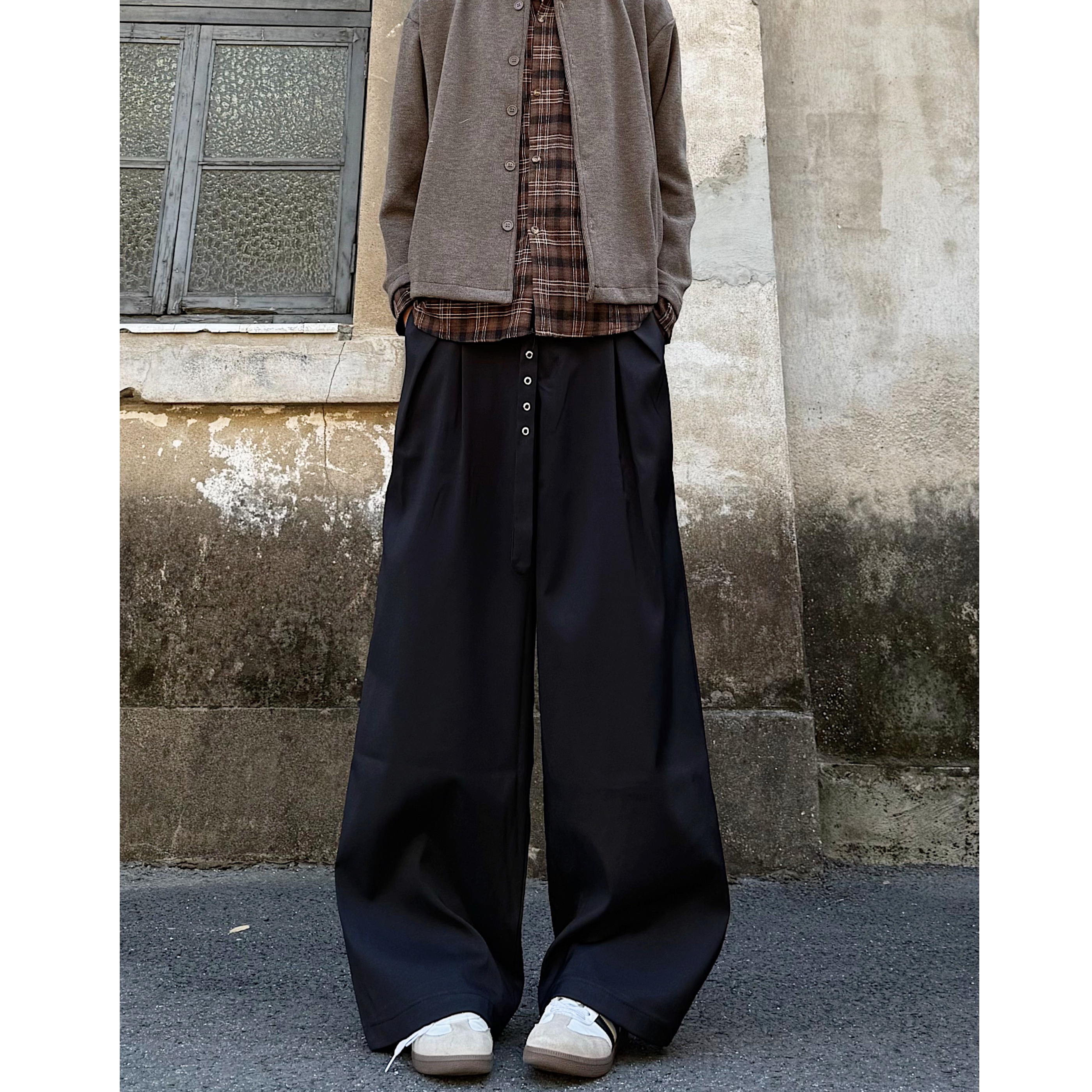 现货男女男女阔腿西裤8041p50，男装西裤，星座517-5