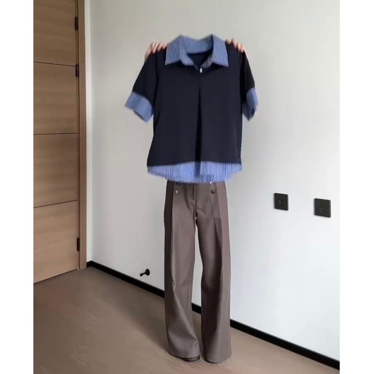 现货男女老钱风西裤6031P52,男装西裤,星座517-5