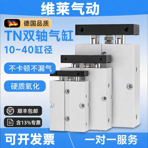 双轴双杆双倍大推力气缸TN