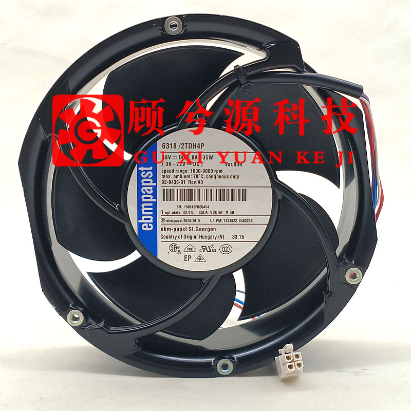 EBMPAPST6318/2TDHHP散热风扇