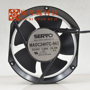 1.05A DC24V 943 變頻器風扇 原裝 現貨日本SERVO 25.2W MADC24H7C