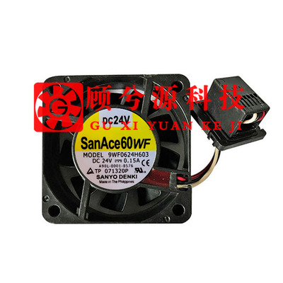 原装SanAce60WF A90L-0001-0576发那科风扇9WF0624H603 24V 0.15A
