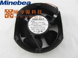 24V轴流 NMB美培亚17251 散热风机风扇 5920PL B70 原装 05W 现货