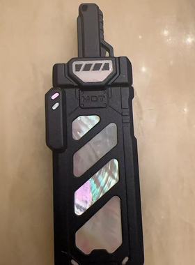 EDC MOT锯剑裂空 按压推牌机械随身高端金属玩具潮玩解压指尖陀螺