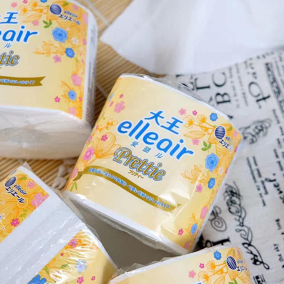 国内现货秒发日本大王爱璐儿elleair简绒卷筒纸柔软亲肤型36卷/箱怎么样,好用不?