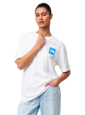 TNF北面男女同款Puzzle Box宽松透气户外休闲T恤NF0A8DC1