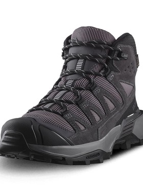 Salomon萨洛蒙女皮革防水版中帮徒步鞋X ULTRA 360 LTR MID GTX