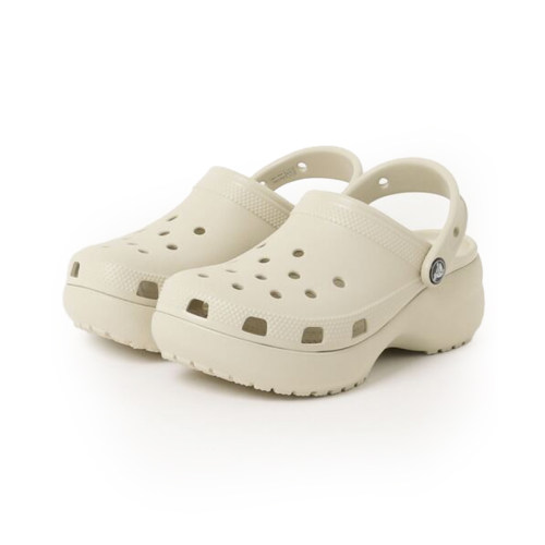 CROCS卡骆驰女Platform经典云朵厚底增高沙滩洞洞拖鞋206750