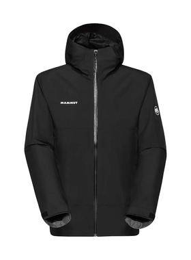 MAMMUT猛犸象男Treeline透气防风GTX防水徒步旅行硬壳冲锋衣