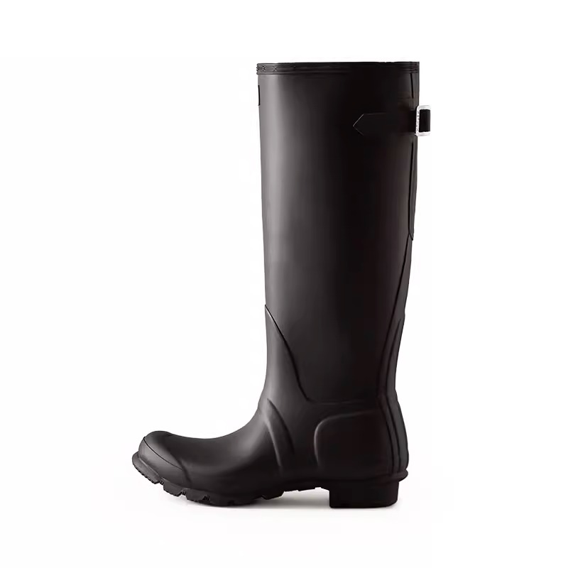 HUNTER女经典雨鞋惠灵顿英伦户外露营可调节长筒胶鞋防水雨靴