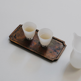 四时 season 浦上阳介 木器  銀茶盆 小