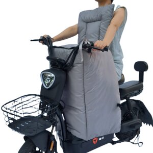 加大加厚电动车挡风被通用款分体