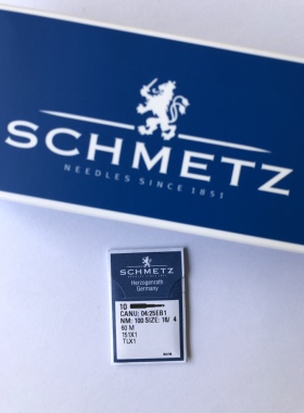 德国蓝狮schmetz 60M进口蓝狮机针151X1 TLX1针60M 锁边臂章徽章