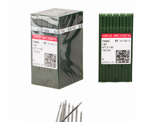 德国进口格罗茨缝纫机针 开袋机针MTX190 150SC190R 进口缝纫机针