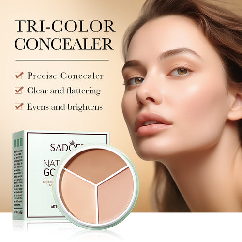 Three color covering foundation make-up三色遮盖粉底遮瑕膏