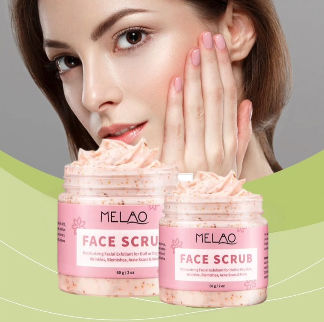 Shea butter facial scrub exfoliating cream乳木果油面部磨砂膏