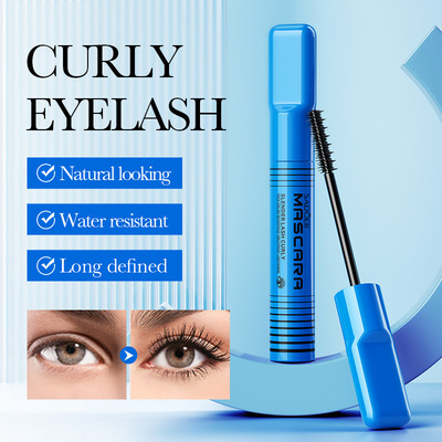 防水卷翘纤长睫毛膏定型Waterproof curly and slender eye black
