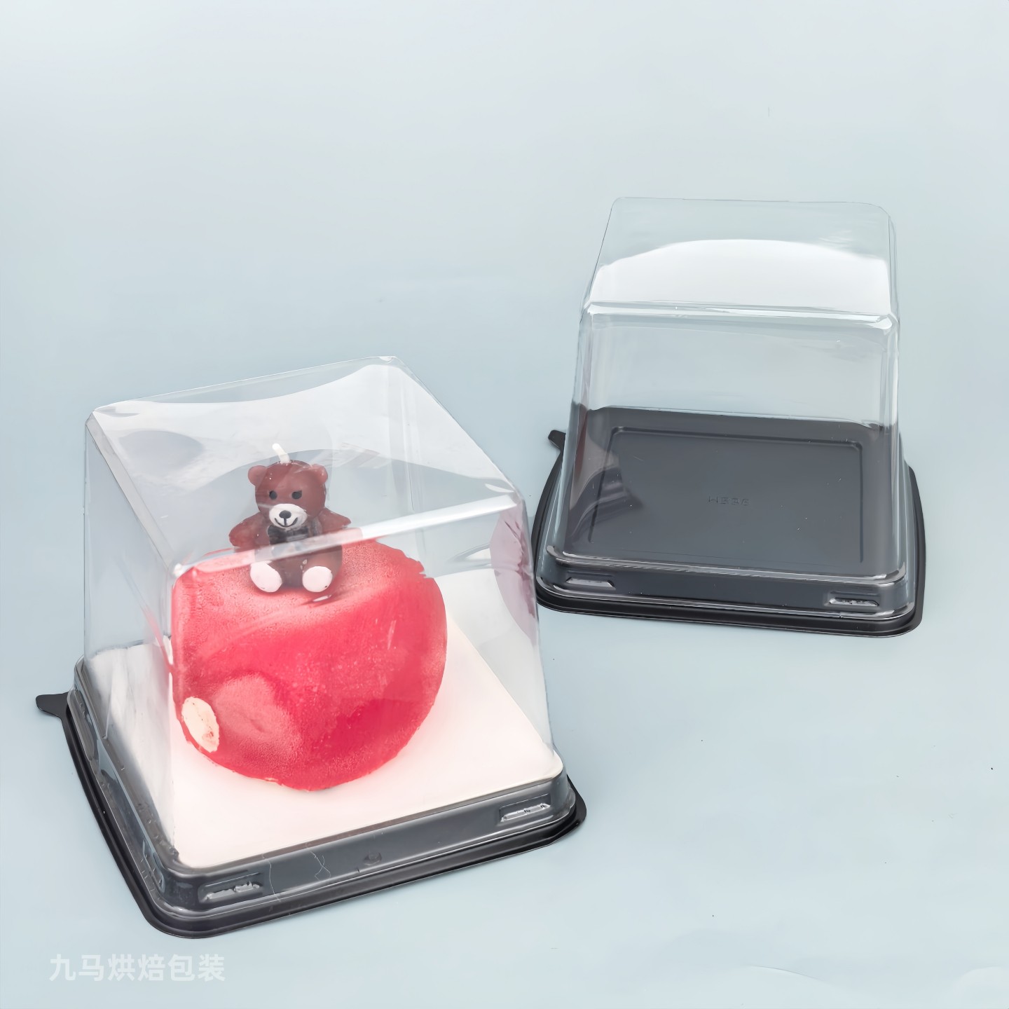 新款简约慕斯蛋糕盒2寸方形透明吸塑包装盒小西点奶油千层蛋糕盒,厨房/烹饪用具,点心包装盒/包装袋,淘宝优惠券,粉丝福利购,淘宝优惠卷
