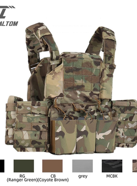 500D尼龙国产复刻款海狸THORAX战术背心靶场风格网红作战背心特战