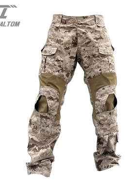 AOR1沙漠数码迷彩海豹突击队 GEN2裤G2 NC CP作战裤 蛙裤战术长裤
