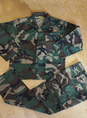 战术汤姆M81 WOODLAND四丛BDU 海豹老学校海湾战争 套服长袖长裤