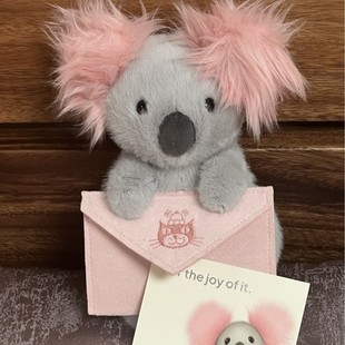 英国jellycat同款信使考拉玩偶毛绒玩具节日生日礼物送儿童送女友