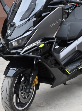 适用于宗申赛科龙RT3保险杠护杠RT3C/S保护架改装侧架排气防摔棒