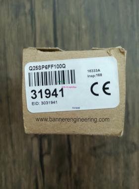 现货供应全新 邦纳 Q25SP6FF100Q 光电传感器 现货销售