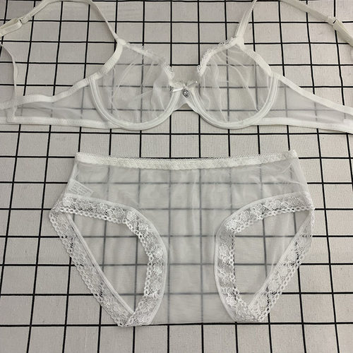 Lingerie Sexy Women's Lace Split Underwear欧美分体式内衣