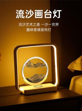 Wireless charging decorative ornament charging night light