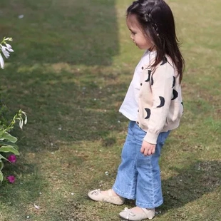 外套连体衣薄款婴儿宝宝新款针织连体爬服哈衣儿童针织百搭开衫