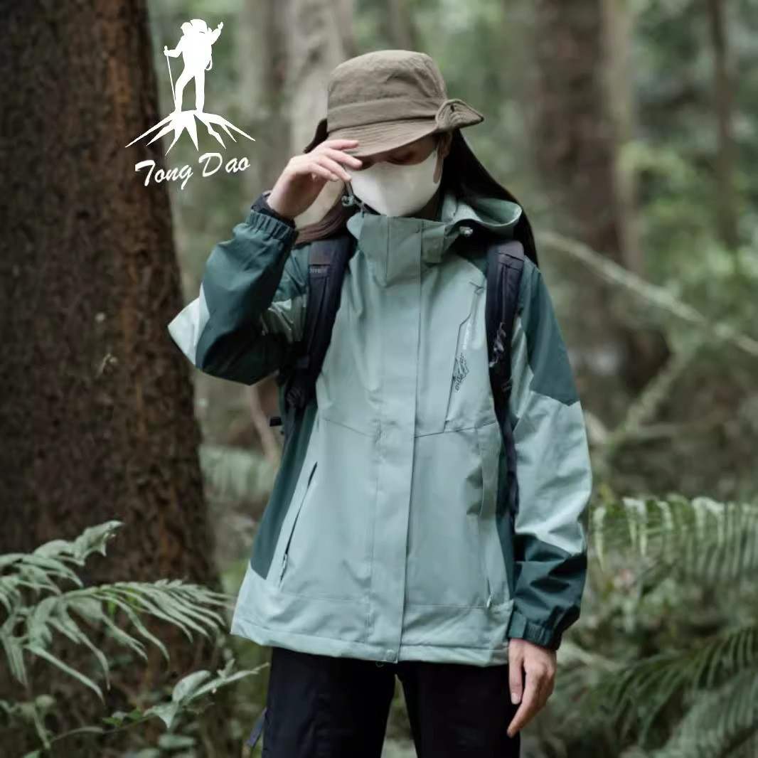 防风三合一外套情侣秋季冲锋衣