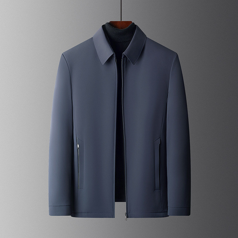 翻领泽yp男士鹅绒羽绒服羽绒服