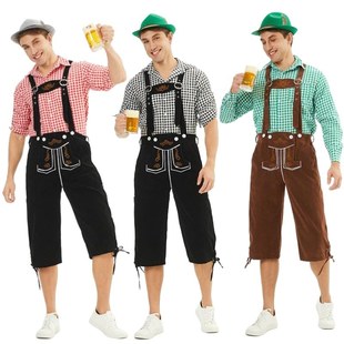 吊带裤 舞台角色扮演服装 外贸男德国慕尼黑啤酒节男款 泽yp新款
