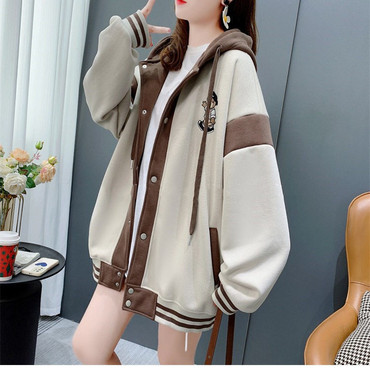 泽yp孕妇春秋上衣卫衣开衫春装时尚2024宽松外套遮肚子不显怀洋气