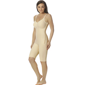 美国麦芮娜腰腹大腿吸脂塑身短裤 FBBS带拉链收腹提臀带胸罩连体