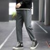 日系工装风直筒休闲长裤