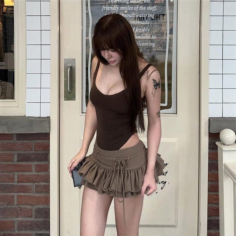 欧美风跨境春季新款女装纯色修身吊带连体衣时尚低腰半身裙女,个性定制/设计服务/DIY,连衣裙加工定制,淘宝优惠券,粉丝福利购,淘宝优惠卷