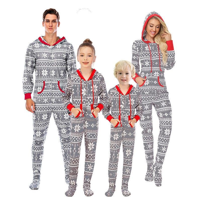 连体印花亚马逊春秋冬印花新款家居服睡衣节日亲子装,个性定制/设计服务/DIY,连衣裙加工定制,淘宝优惠券,粉丝福利购,淘宝优惠卷